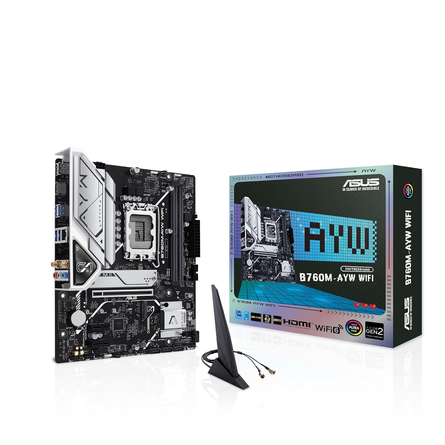 ASUS B760M-AYW WiFi DDR5