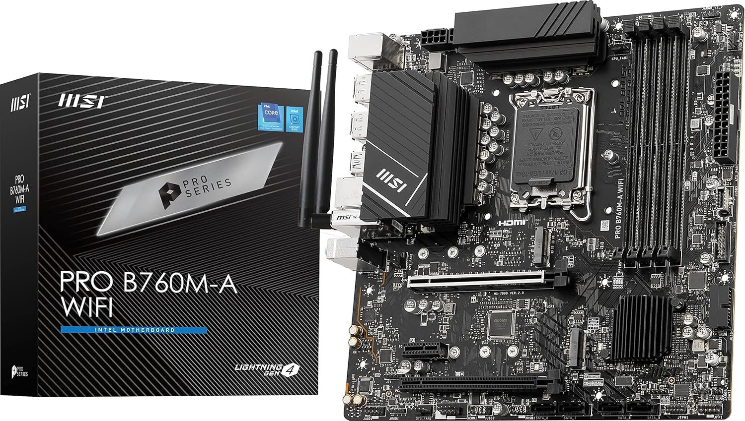 MSI PRO B760M-A WiFi DDR5