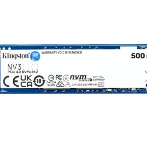 Kingston 500 GB NV3 Nvme SSD