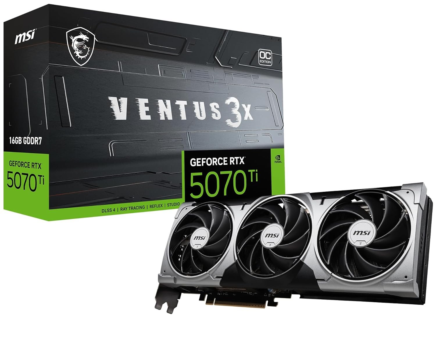 MSI GeForce RTX 5070 Ti 16G Shadow 3X OC