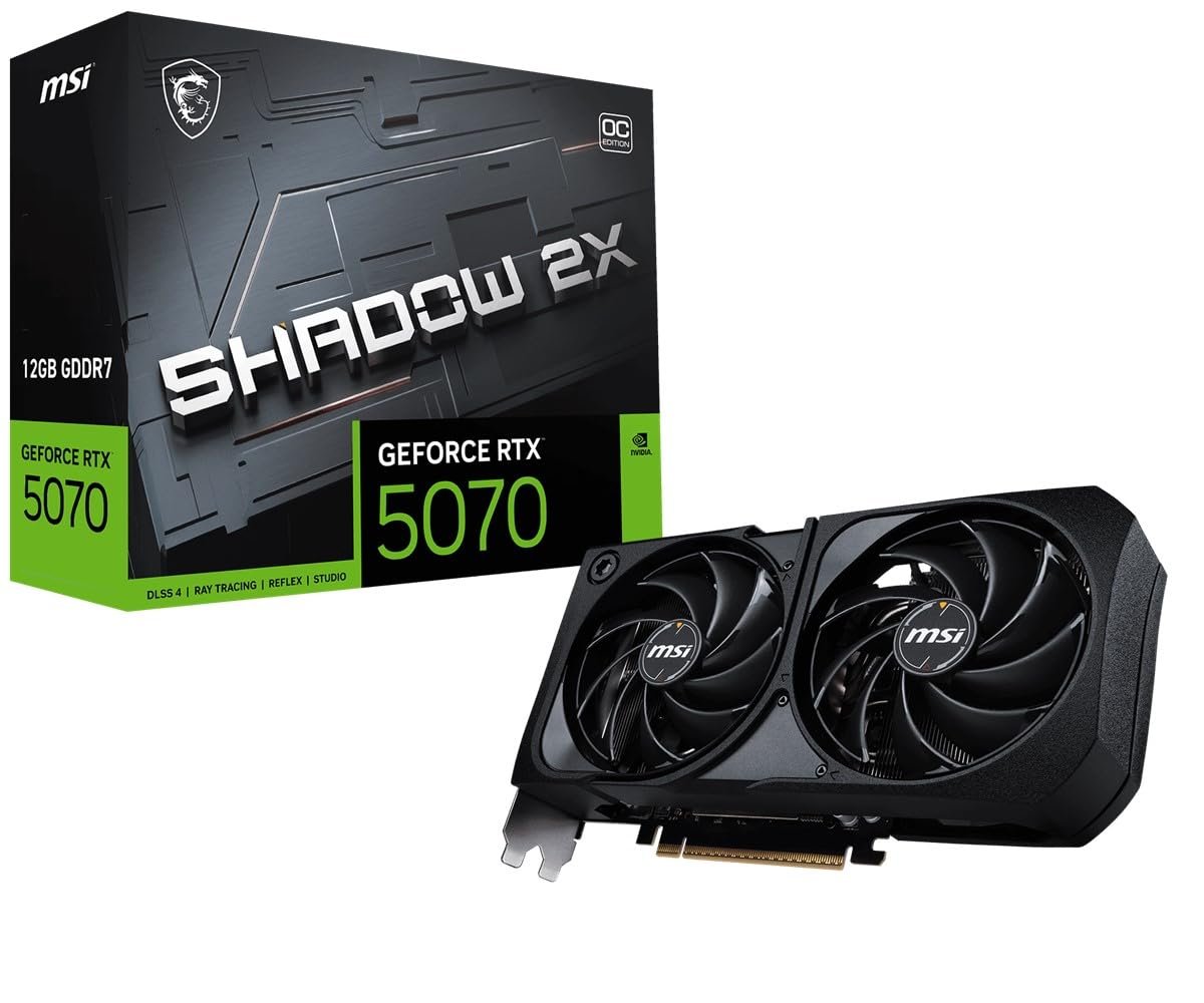 MSI GeForce RTX 5070 12GB Shadow 2X OC